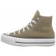 Trampki Converse CTAS Lift Hi Mossy Sloth/White/Black A07571C - małe zdjęcie