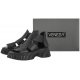 Sandały Venezia Czarne 170GM02 01 Black - małe zdjęcie