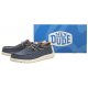 Półbuty Hey Dude Wally Coastline Jute Navy 40952-410 - małe zdjęcie