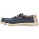 Półbuty Hey Dude Wally Coastline Jute Navy 40952-410 - małe zdjęcie