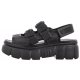 Sandały Melissa Rebel Sandal AD 35830/AY862 Black - małe zdjęcie