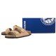 Klapki Birkenstock Arizona BS Soft Footbed Sandcastle 1019016 - małe zdjęcie