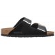 Klapki Birkenstock Arizona Big Buckle Patent Black/Gold 1027918 - małe zdjęcie