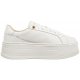 Sneakersy Tommy Hilfiger TH Platform Sneaker Lthr FW0FW08209 YBL Ecru - małe zdjęcie