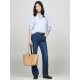 Torebka Shopperka Tommy Hilfiger TH Heritage Tote AW0AW16321 RBL - małe zdjęcie