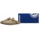 Klapki Birkenstock Boston BS Faded Khaki 1025844 - małe zdjęcie