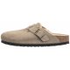 Klapki Birkenstock Boston VL/Shearling Taupe 1028299 - małe zdjęcie