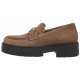 Mokasyny Geox D Spherica EC7 A - Suede Mud D46VDA 00022 C6372 - małe zdjęcie