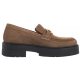 Mokasyny Geox D Spherica EC7 A - Suede Mud D46VDA 00022 C6372 - małe zdjęcie