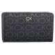 Portfel Calvin Klein CK Daily MD Bifold Mono Black Monogram Pu K60K612683 0GM - małe zdjęcie