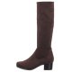 Kozaki Caprice Brązowe 9-25506-41 302 Dk Brown Stretch - małe zdjęcie