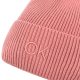 Czapka Calvin Klein CK Embroidery Fine Rib Beanie Dusty Rose K60K612590 VCE - małe zdjęcie