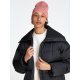 Czapka Calvin Klein CK Embroidery Fine Rib Beanie Dusty Rose K60K612590 VCE - małe zdjęcie