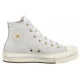 Trampki Converse CTAS Eva Lift Hi Barely Grey/Egret/Gold A10382C - małe zdjęcie