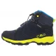Buty Trekkingowe CMP Kids Milnick Mid Trekking Shoes Wp 3Q18584 01NR B.Blue Lime - małe zdjęcie