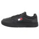 Sneakersy Tommy Hilfiger Tjm Cupsole Leather Ess Black EM0EM01443 BDS - małe zdjęcie