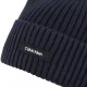 Czapka Calvin Klein Classic Cotton Rib Beanie Ck Navy K50K512362 BA7 - małe zdjęcie