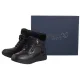 Botki  Caprice Czarne 9-26105-43 019 Black Comb - małe zdjęcie