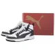 Buty sportowe Puma Rebound v6 Puma White-Puma Black-Gray 392326-01 - małe zdjęcie
