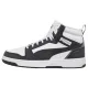 Buty sportowe Puma Rebound v6 Puma White-Puma Black-Gray 392326-01 - małe zdjęcie