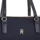 Torebka Tommy Hilfiger Poppy Tote Corp AW0AW16480 DW6 - małe zdjęcie