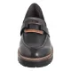 Mokasyny Tamaris Czarne 1-24722-43 003 Black Leather - małe zdjęcie