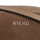 Torebka Listonoszka Ryłko Kawowa R10040TB _4QE - małe zdjęcie