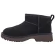Śniegowce UGG Kids Classic Ultra Mini New Heights 1157732K BLK - małe zdjęcie