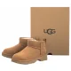Śniegowce UGG Kids Classic Ultra Mini New Heights 1157732K CHE - małe zdjęcie