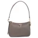 Torebka Guess Daryna Top Zip Shoulder Bag HWVG94 93180 Dark Taupe - małe zdjęcie