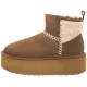 Śniegowce EMU Australia Stinger Knit Flatform Chestnut W13143 - małe zdjęcie