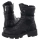 Trapery Venezia Czarne W027LEBLOBB008 - małe zdjęcie