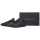 Sneakersy Tommy Hilfiger Icon Court Lth Flag Ess Black FM0FM05317 BDS - małe zdjęcie