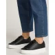 Sneakersy Calvin Klein Bold Vulc Flatf Low Lth In Black/Bright White YW0YW01633 0GM - małe zdjęcie