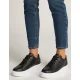 Sneakersy Tommy Hilfiger TH Platform Court Sneaker Black FW0FW08614 BDS - małe zdjęcie