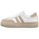 Sneakersy Filippo Białe/Beżowe DP6841/25 WH BE - małe zdjęcie