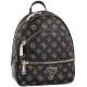 Plecak Guess Manhattan Backpack HWPG69 94320 Mocha Logo - małe zdjęcie