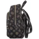Plecak Guess Manhattan Backpack HWPG69 94320 Mocha Logo - małe zdjęcie