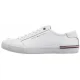 Tenisówki Tommy Hilfiger Core Corporate Vulc Leather White FM0FM05399 YBS - małe zdjęcie