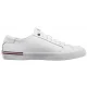 Tenisówki Tommy Hilfiger Core Corporate Vulc Leather White FM0FM05399 YBS - małe zdjęcie