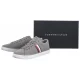 Tenisówki Tommy Hilfiger TH Hi Vulc Low Core Stripes Mesh Universal Grey FM0FM05393 PRY - małe zdjęcie