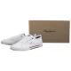 Tenisówki Pepe Jeans Brady Men Basic White PMS30816 800 - małe zdjęcie