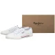 Tenisówki Pepe Jeans Brady Basic W White PLS31287 800 - małe zdjęcie