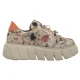 Sneakersy Maciejka Pomarańczowo-Beżowe 06891-18/00-8 - małe zdjęcie