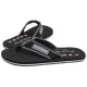 Japonki Tommy Hilfiger Patch Hilfiger Beach Sandal Black FM0FM05435 BDS - małe zdjęcie