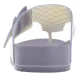Japonki Melissa Cozy Flip Flop AD 35933/BC915 Grey/Pearl Blue - małe zdjęcie