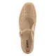 Baleriny Melissa Harper AD 35974/BH712 Clear Beige - małe zdjęcie