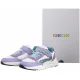 Sneakersy Geox J Loftus A - Gbk+Nylon Lilac/Turquoise J46M2A 054FU C8320 - małe zdjęcie