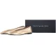 Baleriny Tommy Hilfiger Soft Metal Lthr Ballerina No Bow Gold FW0FW08601 0HS - małe zdjęcie