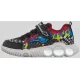 Buty Geox J Wroom B. D -Pr.Mesh + Pr.Dbk Black/Red J55GAD 02ACE C0048 - małe zdjęcie
